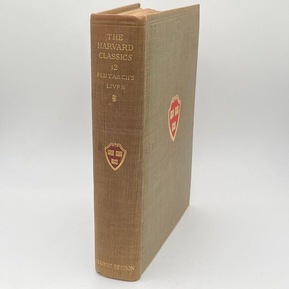 Harvard Classics 1909 Plutarch’s Lives Alumni Edition De Luxe Limited 1000 - Picture 1 of 11